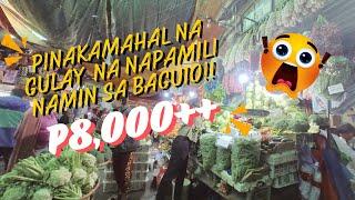 Pinakamahal na mga Gulay na Napamili Namin Ever!   Baguio Market Last Day | Day 4 Ep 18 [Dec 2023]