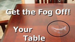 How to Remove a White Heat Stain from Wood Furniture