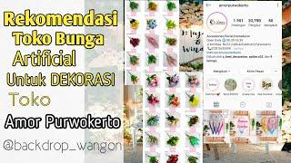 toko bunga artificial || tempat beli bunga artificial murah #dekorasirustic