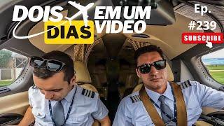 DOIS DIAS na VIDA DE PILOTO - IDA e VOLTA de GUARULHOS - Rotina Completa