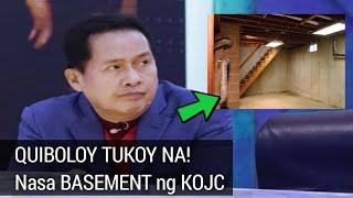 TUKOY NA! si Pastor Apollo Quiboloy Nasa BASEMENT ng KOJC Ayon sa PNP-Chief