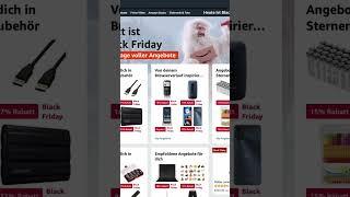 #blackfriday #amazon #cybermonday Echte Angebote bei Amazon finden!