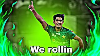 Naseem Shah × We Rollin | Naseem shah bowling | Awais Editz |