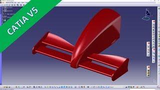 F1 Front-Wing - Catia v5 Training - GSD