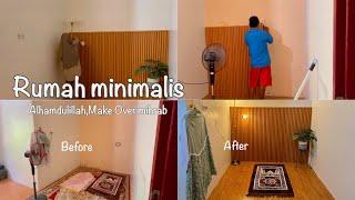 MAKE OVER MIHRAB Di Rumah || Masak menu Harian ||Daily vlog di Rumah minimalis