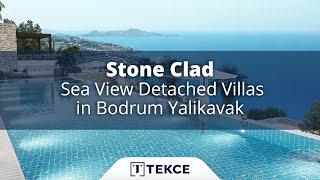 Stone Clad Sea View Detached Villas in Bodrum Yalikavak | Tekce Overseas ®