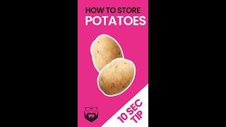 How to Store Potatoes #shorts