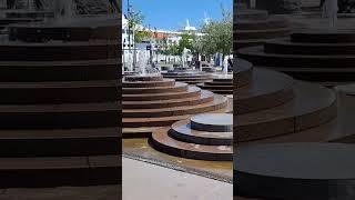 Discovering Tranquility: Toldbod Plads Fountain in Aalborg, Denmark