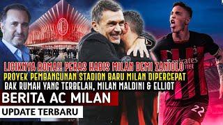 ROMA LICIKPERAS HABIS MILAN UNTUK ZANIOLOPROYEK STADION BARU MILAN DIPERCEPATMALDINI TERBELAH