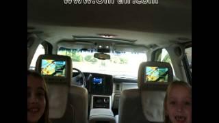 2003 Cadillac Escalade Car Headrest DVD Player Review Install