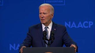 FULL SPEECH: President Biden addresses 115th NAACP National Convention