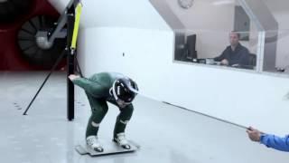 Olympic Ski Jump Training in the Wind Tunnel