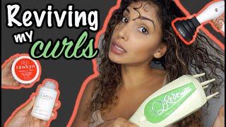How I Revived My Curls after Straightening my Hair