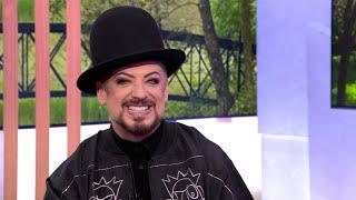 Boy George talking about the upcoming Culture Club UK tour - 11 June 2024