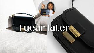 Charles & Keith Charlot Bag Updated review | 1 year later | luxe bag under $100 | it's toma