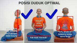 Panduan Meditasi #02 - Postur Duduk | Asyik Bervipassana: Y.M. Bhikkhu Gunasiri