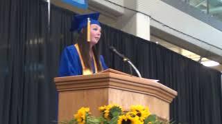 Piper Cherry - Valedictorian, Grad 2018