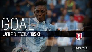 Lamar Hunt U.S. Open Cup: Sporting KC vs. FC Dallas: Latif Blessing First Goal - July 11, 2017