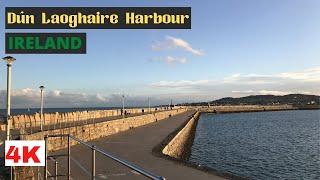 Dunleary "Dún Laoghaire" Harbour in Ireland in 4K Resolution