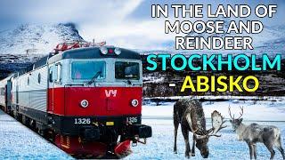 Train That Will Get You to the ARCTIC CIRCLE - 18 Hours Railway Journey (Stockholm-Abisko)