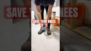 Rolling Knee Pads | Save your Knees #tools #homeimprovement #carpentry