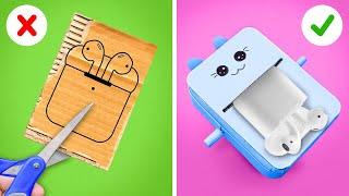 CUTE CRAFTS WITH CARDBOARD | Reuse Old Toys and Cool DIYs by 123 GO! Series