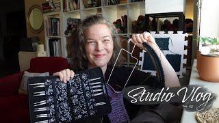 ChiaoGoo Needles Review and my Kala Tee WIP! :: Studio Vlog 157