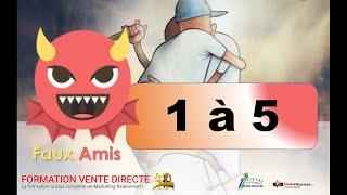  Les "Faux Amis" en Marketing Relationnel  (1 à  5)