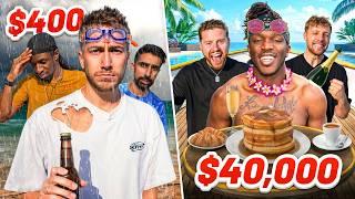 SIDEMEN $40,000 vs $400 HOLIDAY (EUROPE EDITION 2)