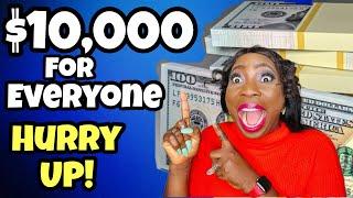 GRANT money EASY $10,000! 3 Minutes to apply! Free money not loan  @Pharrell