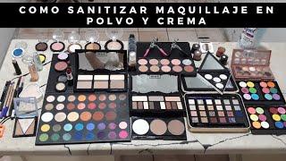 Como limpio y desinfectado mi kit de maquillaje | Srta.Bones | 2020