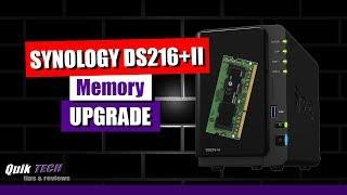 Synology DS216+II Memory Upgrade