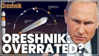 Putin’s Oreshnik ‘wonder weapon’ threat is not as grave as he thinks