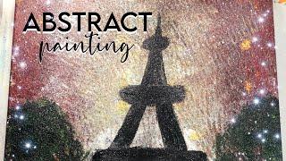 Abstract Painting || Acrylic Painting || Step by Step || Content Creators of Kerala