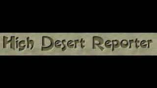High Desert Reporter Promo!