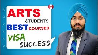 ARTS STUDENTS BEST COURSES VISA SUCCESS | STUDY VISA UPDATES USA CANADA UK