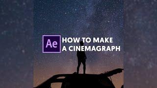 Make Your Photos MOVE in After Effects CC 2020 | How To Make A Cinemagraph