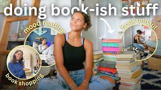 lets do book stuff together!  *read with me, book unhaul, & more*