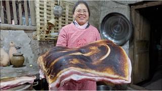 Preserve Giant Pork Belly for the Whole Year | Authentic Rural Cooking