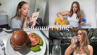 VLOG | GRWM Makeup, Hair & Outfit, Lunch with Mom, Groceries, Cooking & Baking Cookies! -Summer 2024