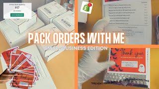 How To Ship Body Butters | Pack Orders With Me | Small Business Edition | VLOG