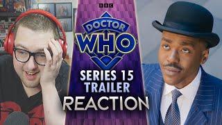 Doctor Who Season 2/Series 15 Trailer Reaction