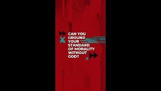 Who can ground their standard of morality in a world without God? #apologetics #frankturek #shorts