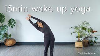 15 min wake up yoga - feel your best | whole body practice