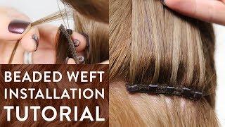 Micro Ring Beaded Weft Tutorial