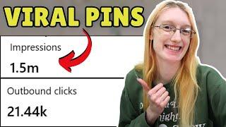 How to QUICKLY Create VIRAL Pins that Get Clicked in 2025!