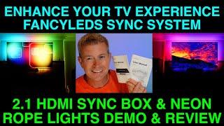 Most Advanced TV Sync Lighting System Ever