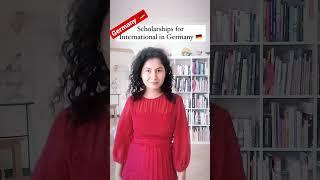 Scholarships in Germany | daad scholarship #shorts