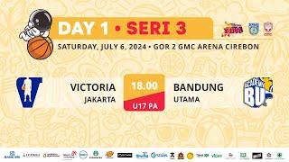 GOR 2 YBA TOURNAMENT SUMMER 2024 VICTORIA JAKARTA VS BANDUNG UTAMA