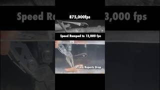 Prince Ruperts Drop experiment at 875,000 fps